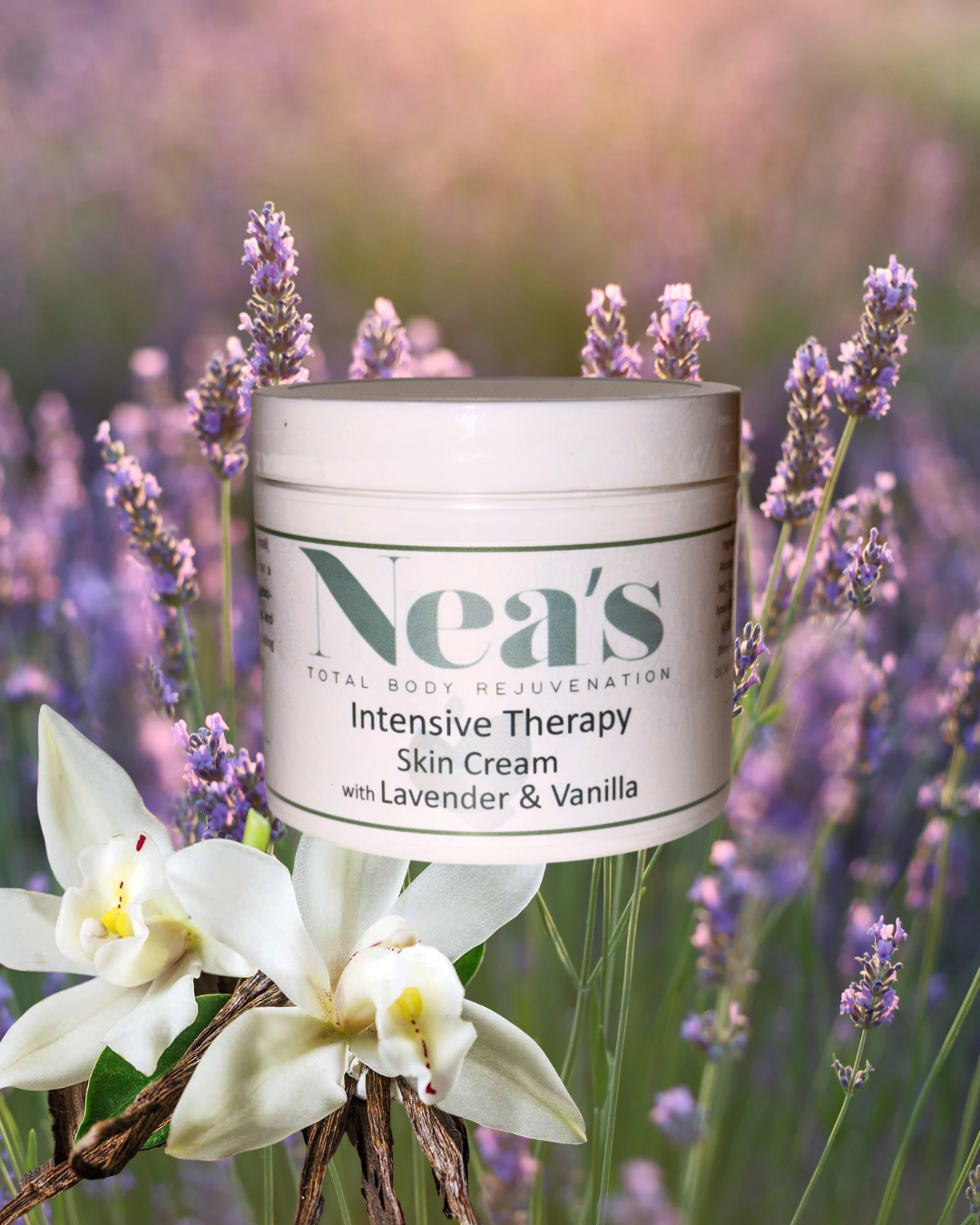 Lavender Vanilla Whipped Body Cream - 3 oz