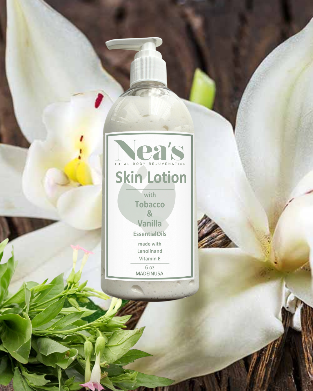Tobacco Vanilla Whipped Body Lotion - 6oz