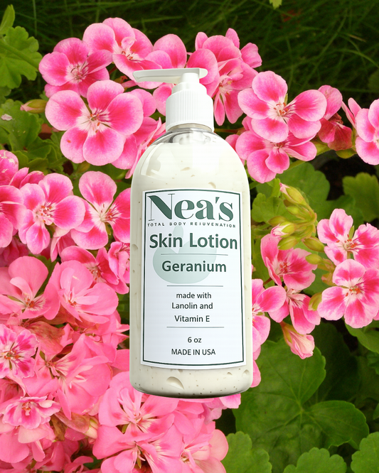 Geranium Whipped Body Lotion - 6 oz
