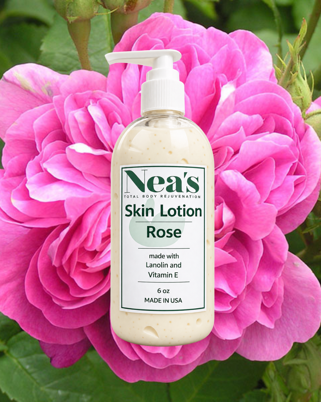 Rose Whipped Body Lotion - 6 oz