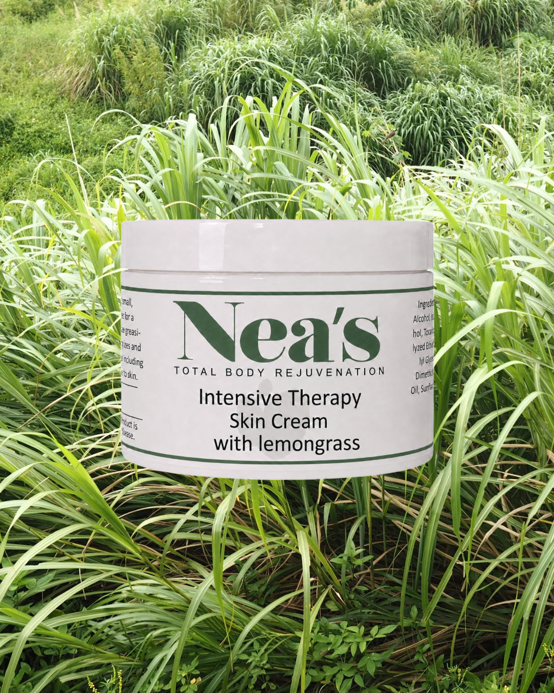 Lemongrass Whipped Body Cream - 3 oz