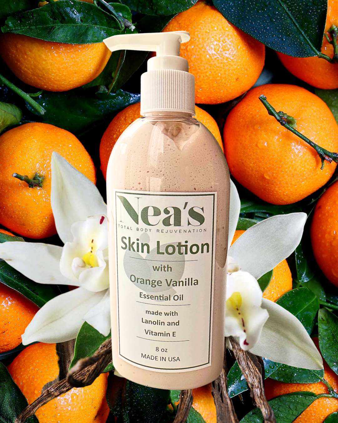 Orange Vanilla Whipped Body Lotion - 6oz